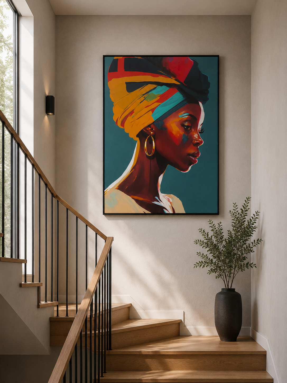 Raíces de Luz - 102x 142 cm